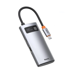Hub chuyển đổi Baseus Metal Type-C 4 In 1