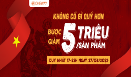 GIẢM GIÁ 5 TRIỆU/SP CHÀO MỪNG GIẢI PHÓNG MIỀN NAM!